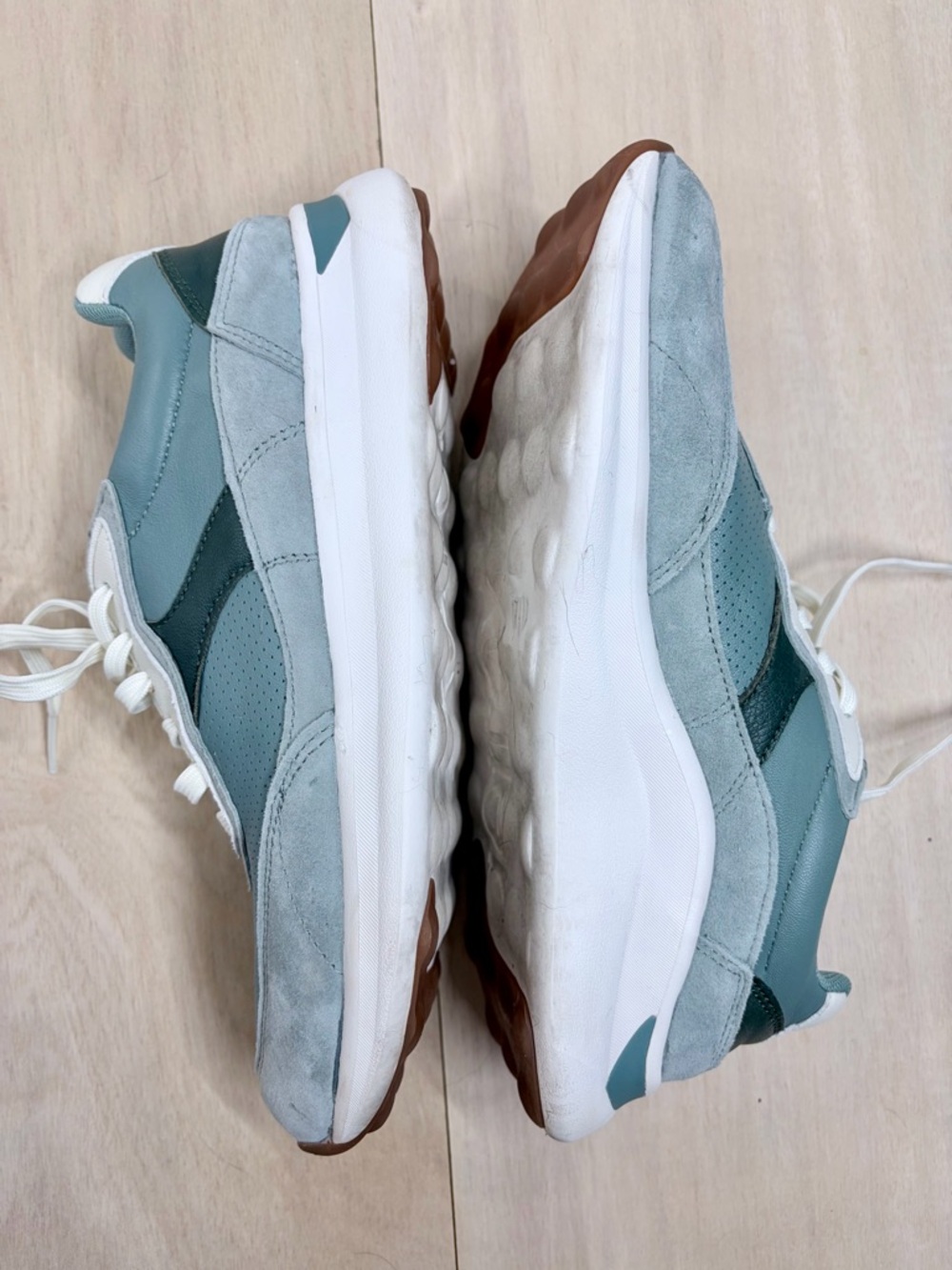 Aetrex Emily Orthopedic Arch Support Sneakers Mint Women's Size 8.5 - Picture 4 of 12